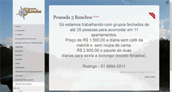 Desktop Screenshot of 3ranchos.com.br