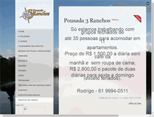 Tablet Screenshot of 3ranchos.com.br